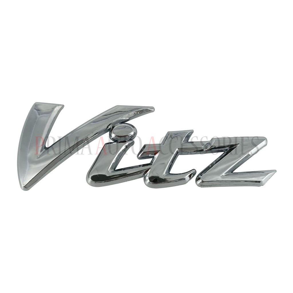 Logo Emblem Mobil Vitz Chrome