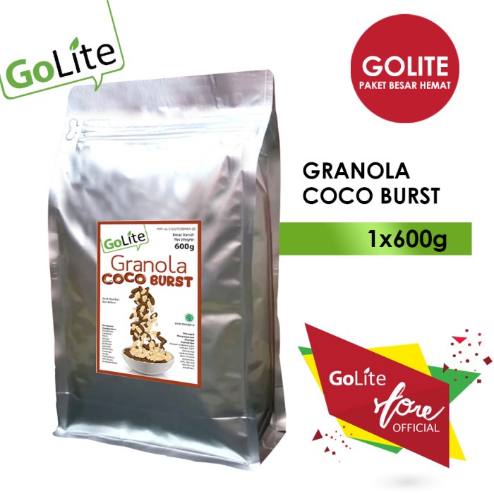 

Jual Golite Granola Cocoburst 600Gr