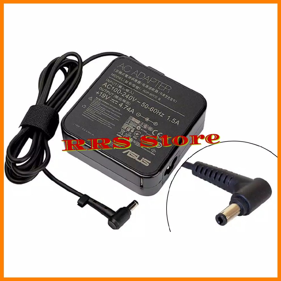 Adaptor Charger Laptop Asus N43SL A42J A43S A43SJ N46VJ 19V 4.74A 5.5*2.5mm Asus A1000 A11 A1200 A43