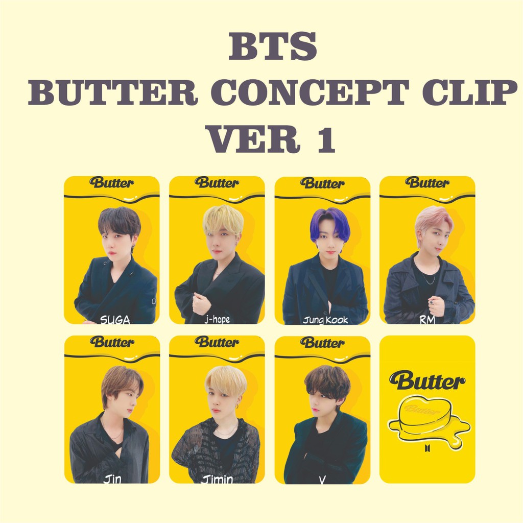 BTS BUTTER CONCEPT CLIP VERSI 1