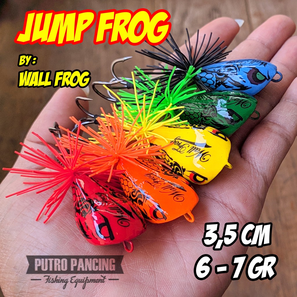Lure Jump Frog Oval Handmade Jumpfrog