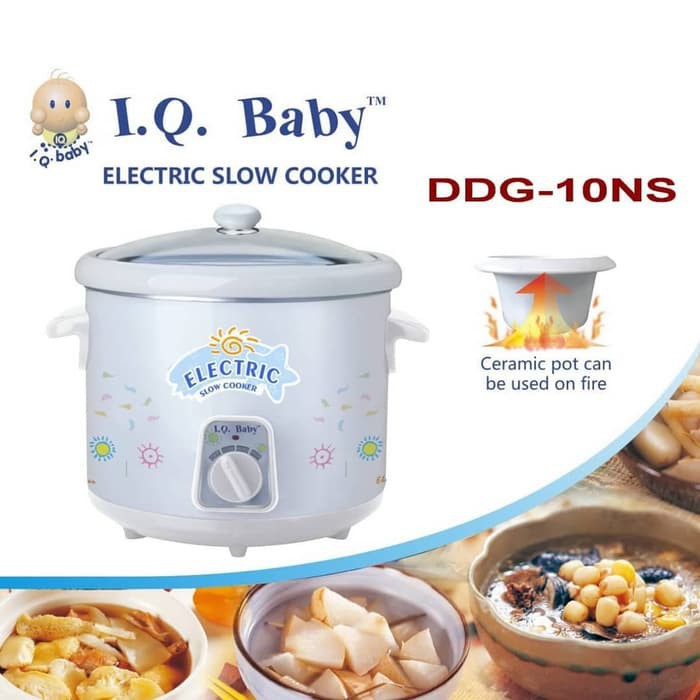 Iq baby Electric slow cooker Kapasitas 1 Liter