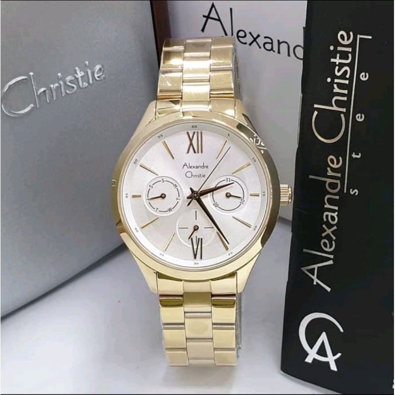 JAM TANGAN WANITA ALEXANDRE CHRISTIE AC 2796 / AC2796 ORIGINAL