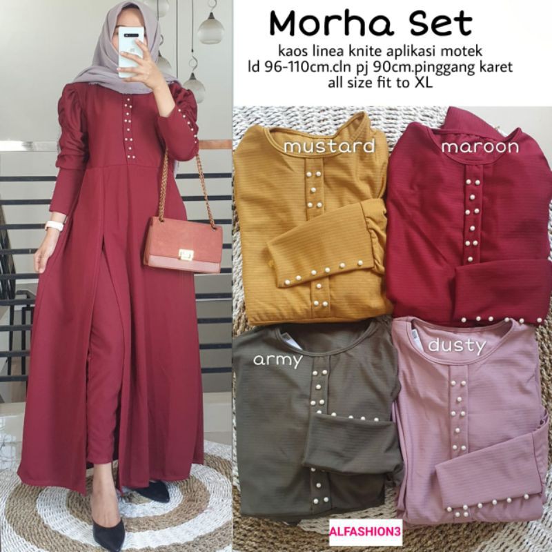 MORHA SET ORI ALFASHION3 /BEST SELLER
