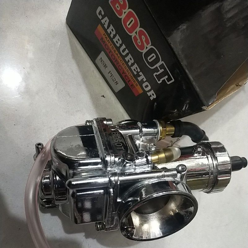 KARBURATOR PE 24 26 28 30  MOTO MASTER CPO 30MM FREE 2PILOTJET 2MAINJET 1JARUM KARBU motomaster skep kuningan-Bossot.pe28.chroom