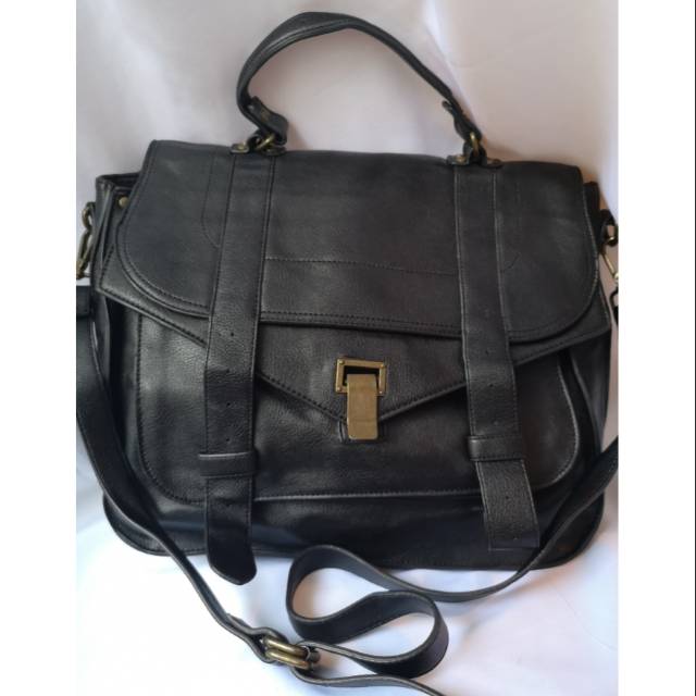 TAS KULIT ASLI - POSTMAN BAG NO BRAND