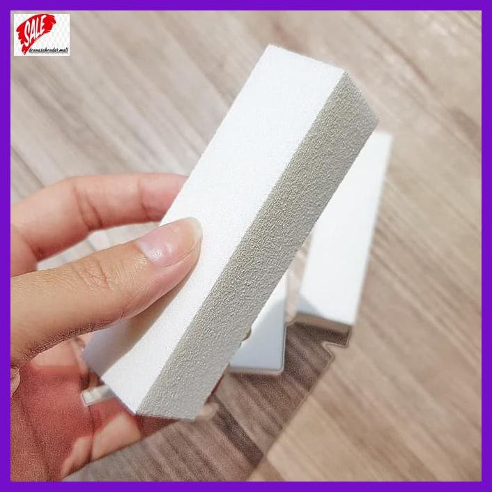

MANIPEDI- NAIL BUFFER BLOCK WHITE KIKIR KUKU KOTAK PUTIH SANDING BUFFING GEL -ASIII.