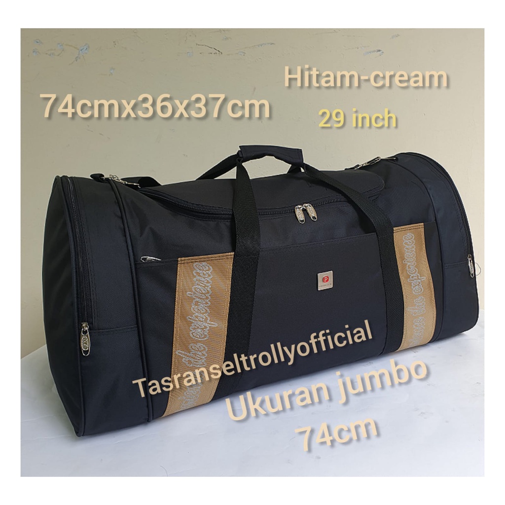 Tas Pakaian Travel Bag Polo Interclub size 74x36x37 Jumbo100%original