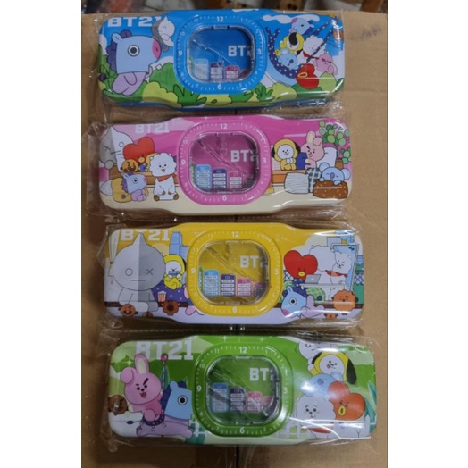 

Kotak Tempat Pensil Anak Karakter BT 21 Pen Case 652