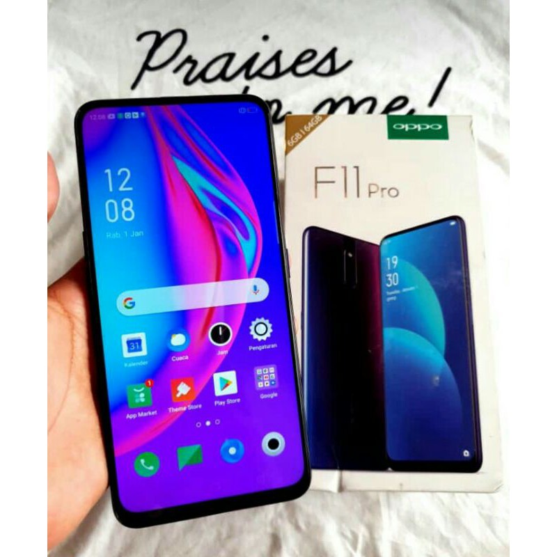 OPPO F11 pro FULLSET second berkualitas 6/64
