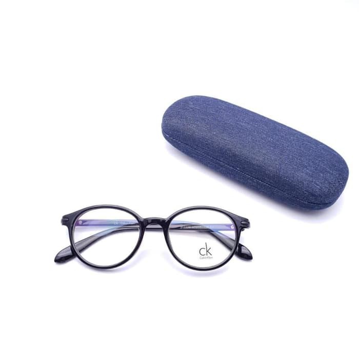 Frame Kacamata CK rounded Free Lensa Minus