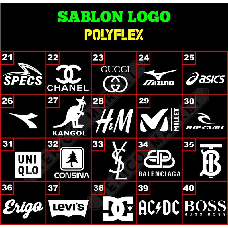 Sablon logo sport sablon strika sablon logo jersey