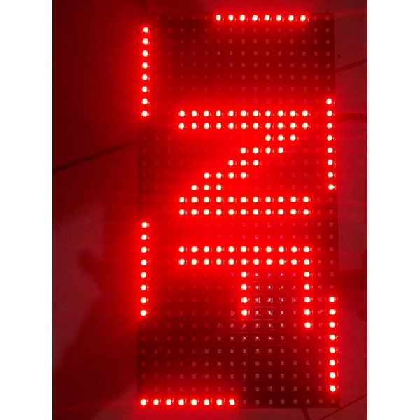 modul running text smd p10 merah