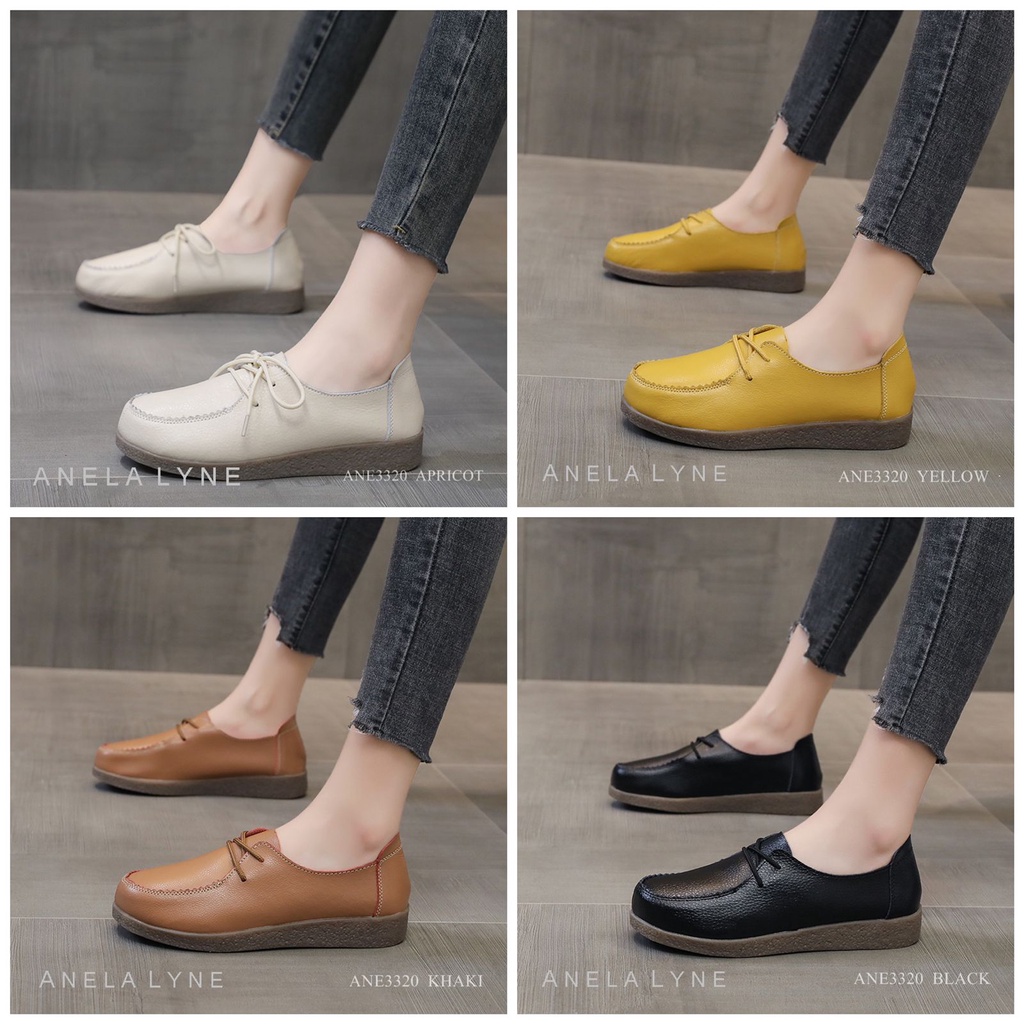 ANELA LYNE FLAT SHOES NYAMAN DELINA  ANE 3320 ORIGINAL