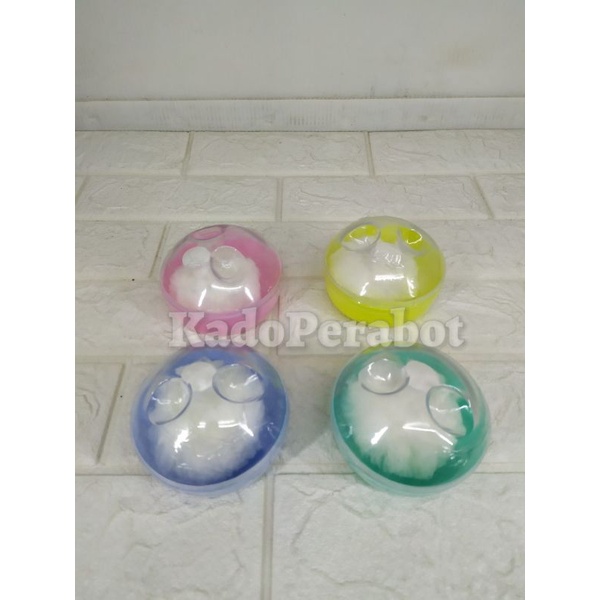 tempat bedak bayi murah single - wadah bedak bayi tutup - wadah bedak