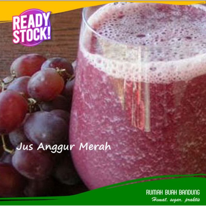 Jus Anggur Merah Segar - Sehat &amp; Nikmat