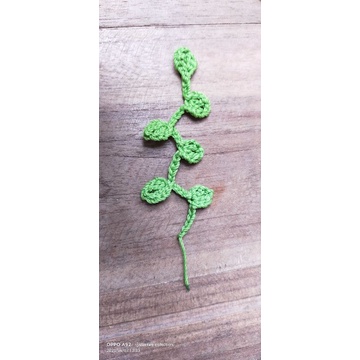

Juntai daun rajut 6 isi 12pcs