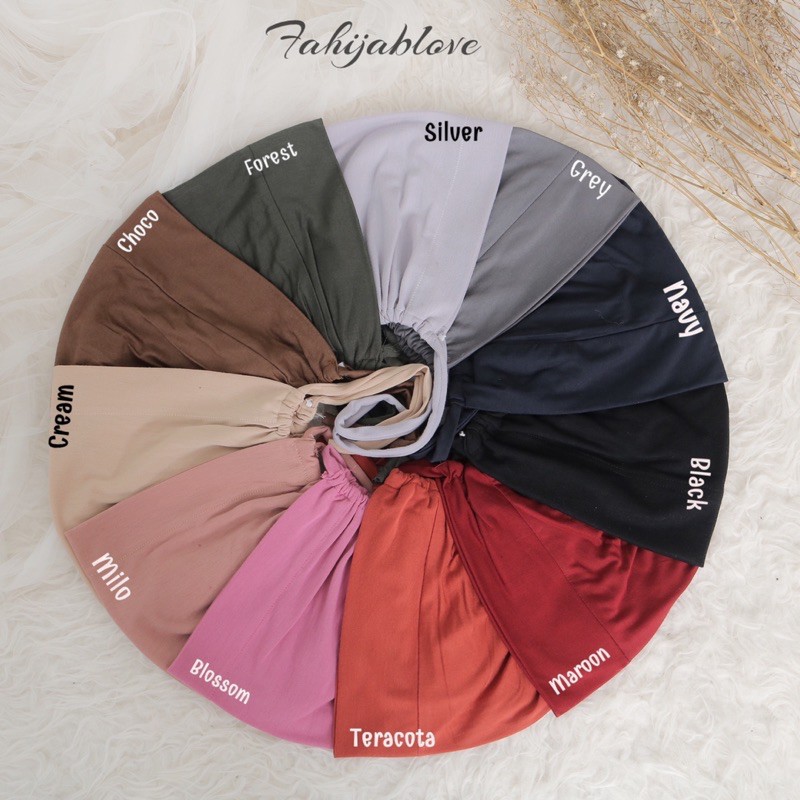 INNER HIJAB BAHAN ADEM ANTI PUSING