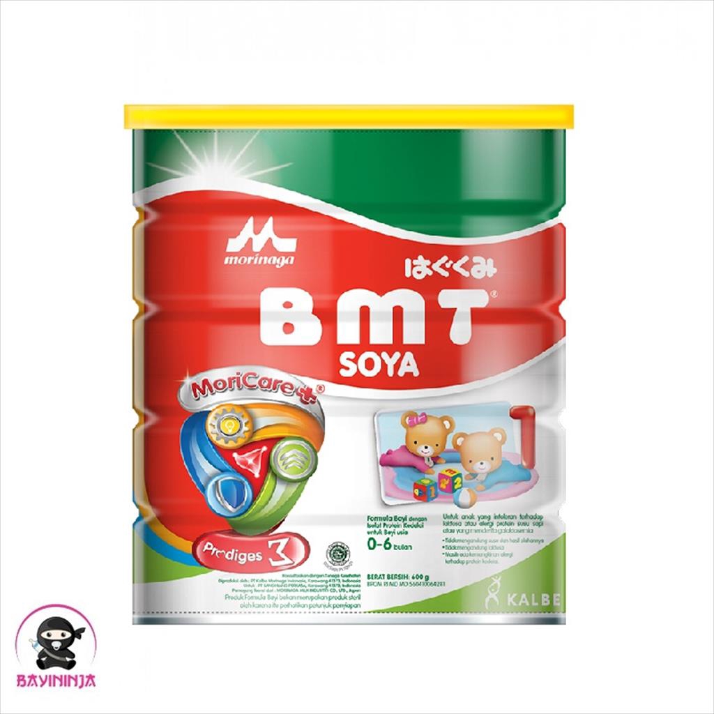 Morinaga Bmt Soya Susu Formula Tin 600g 600 G Shopee Indonesia