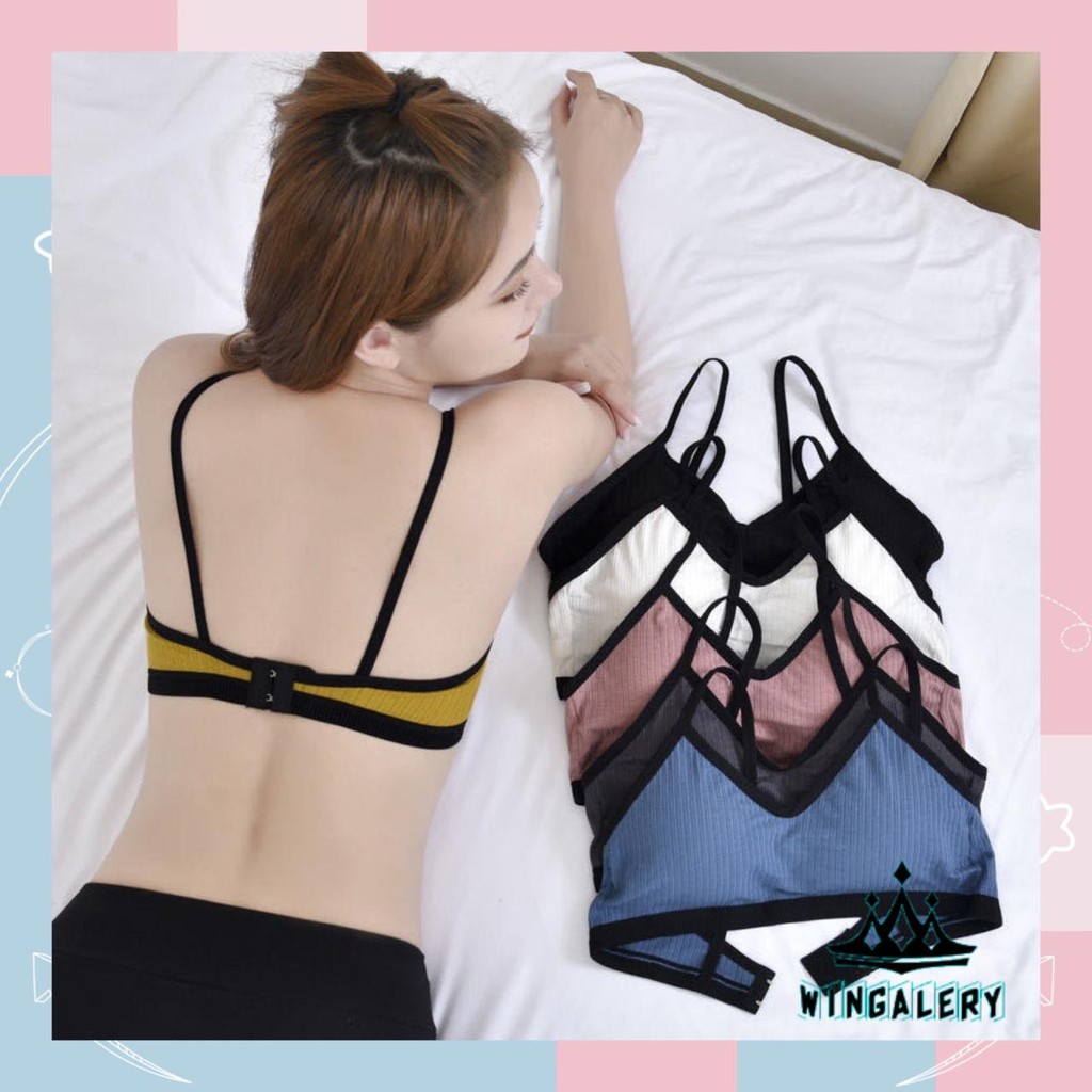 WINGALERY Sport bra fashion bh pakaian dalam wanita Bra Sport Olahraga Import Termurah 1033