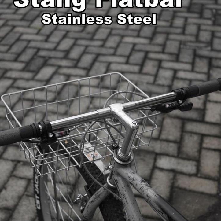 Best Seller.. STANG SEPEDA HANDLEBAR FLATBAR FEDERAL FIXIE MINIVELO COMMUTER BIKE