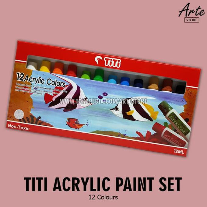 

HOT SALE Cat Acrylic Set 12 Warna