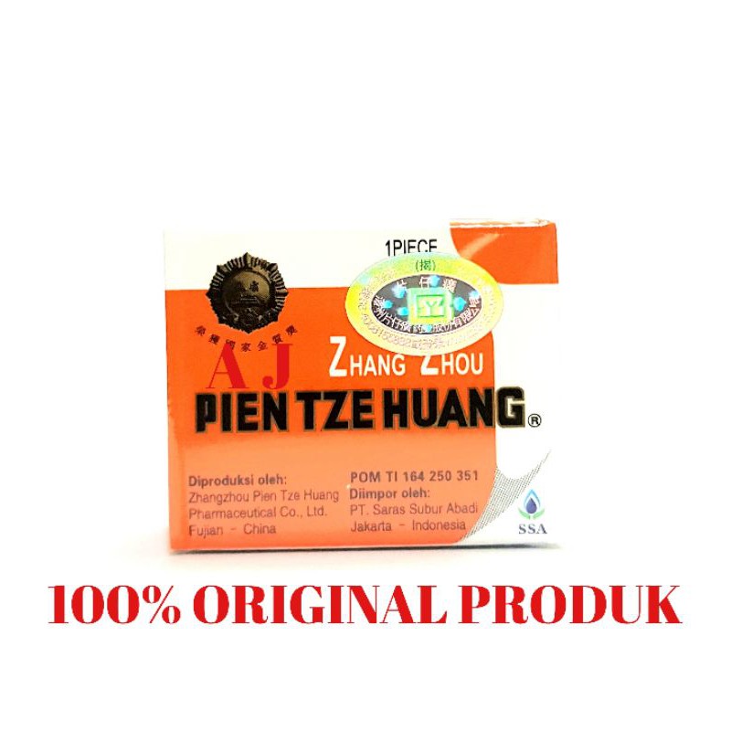 Pien Tze Huang Original - Obat Luka Pasca Operasi, Cesar, Hepatitis