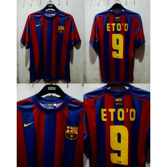 jersey retro barcelona original store marchandise