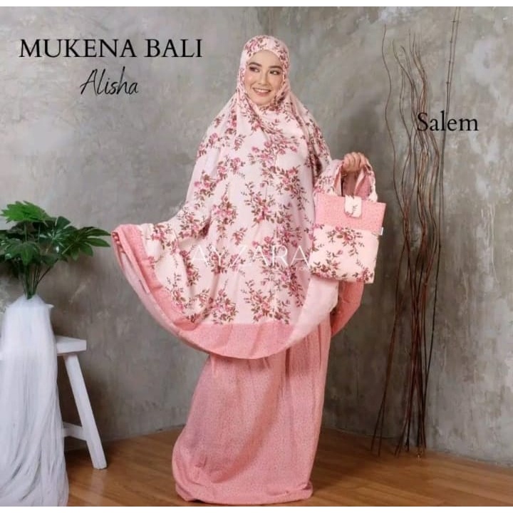 FLAM mukena alisha dewasa katun rayon