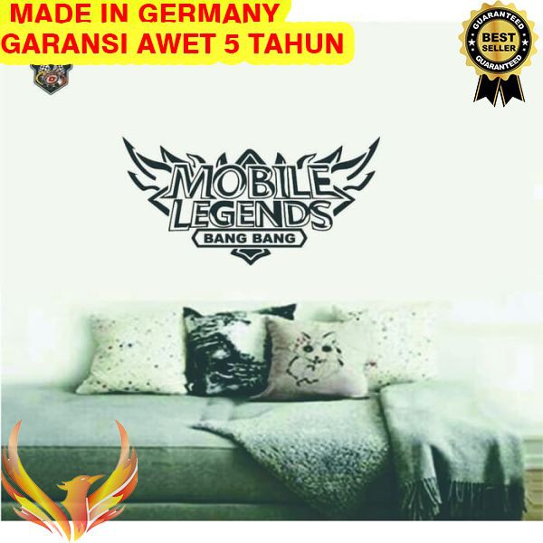 

TERMURAH Wall Stiker Mobile Legend Sticker Cutting Logo MLBB 60 CM Phoenix Star