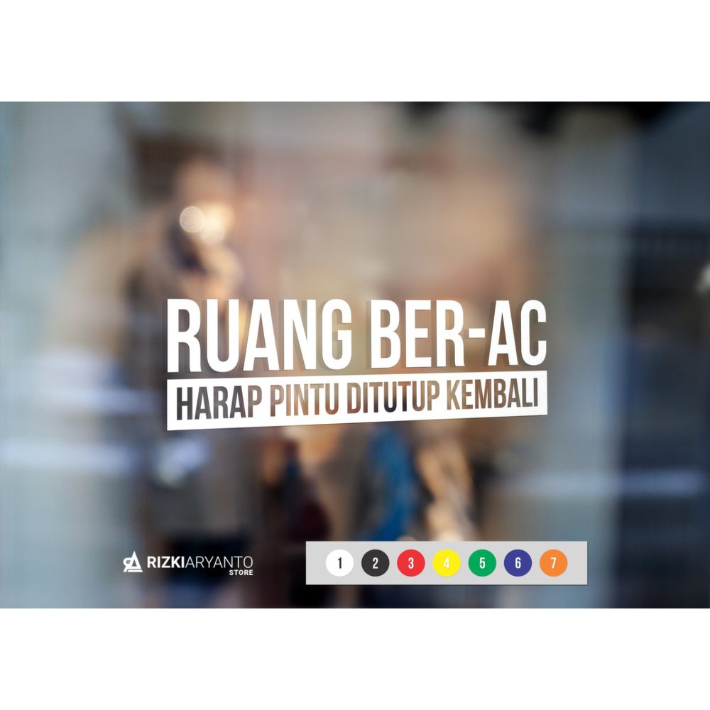 Ruang Ber Ac Pintu  Tutup  Kembali  Berbagai Ruang