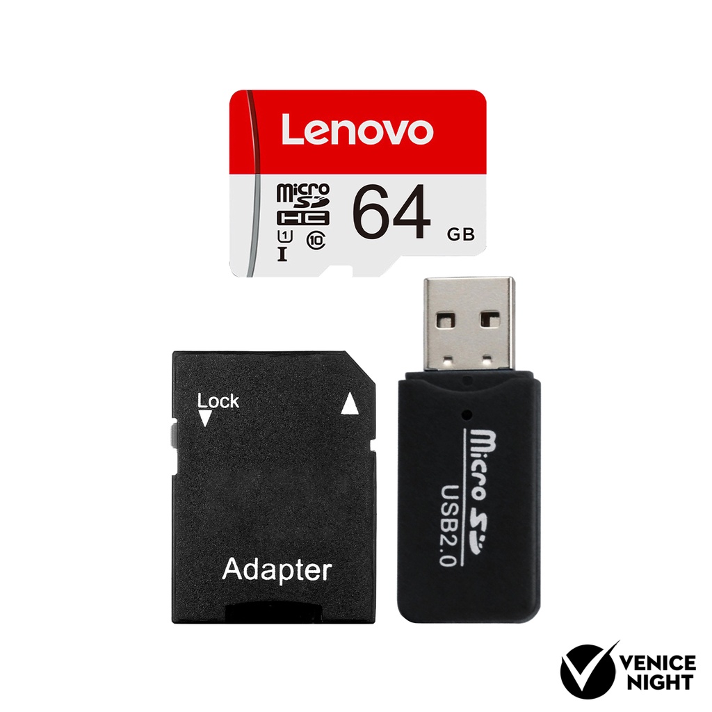 (SC) Kartu Memori TF 4G 8G 16G 32G 64G Micro SD Tahan Suhu Tinggi Untuk Lenovo