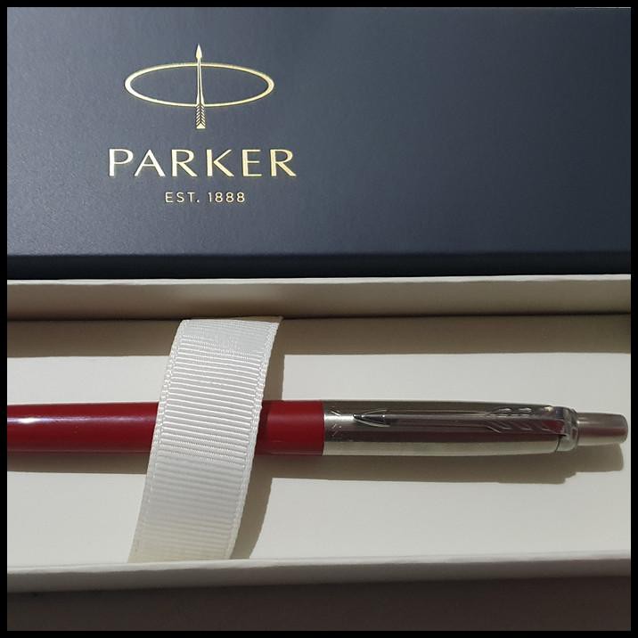 

Best Seller Pulpen Parker Jotter Original Gratis Grafir Ukir Nama - Merah