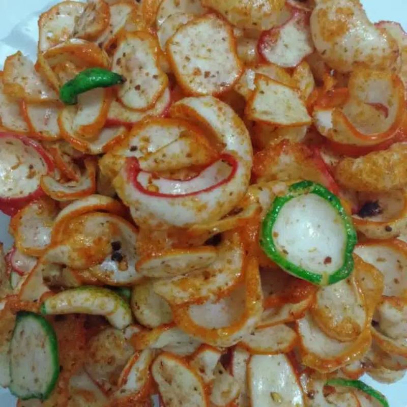 

Krupuk pedas setan 10pcs Promo Termurah COD Gratis ongkir