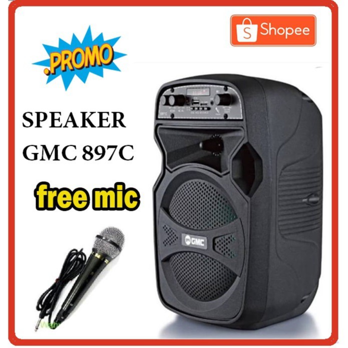 Speaker Meeting GMC 897C Bluetooth,Portable free micropone