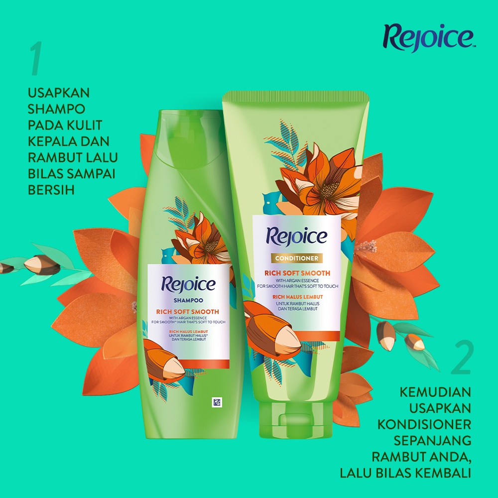 Rejoice Kondisioner Rich Halus Lembut 150ml