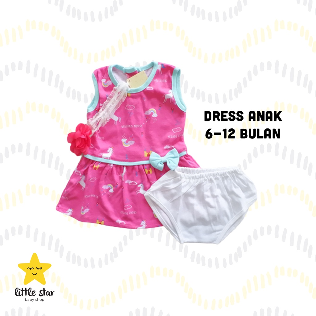 Walton Dress Bayi Cewek | Setelan Bayi Cewek