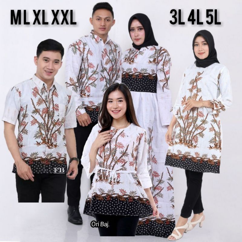 Batik Jumbo Big Size Jumbo Xxl Xxxl 3l 4l 5l Murah Batik Jumbo Couple<br />
