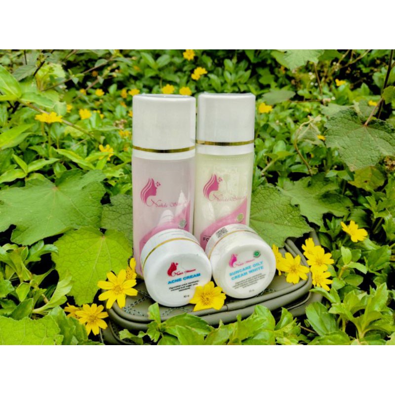 NAHDA SKINCARE PAKET ACNE GLOWING 100% ORIGINAL
