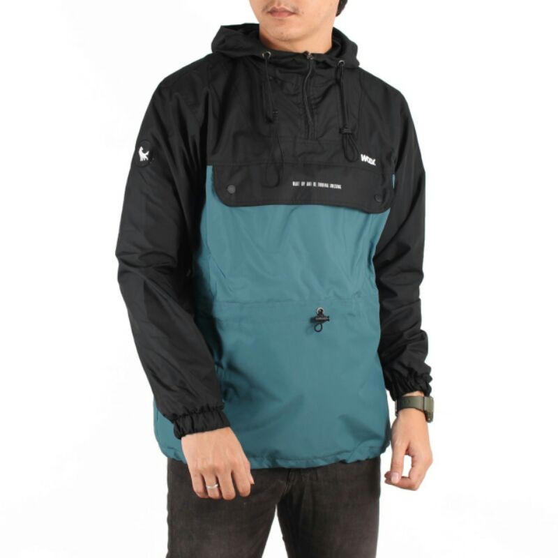 WOLV Jaket Cougle Snowdope Jaket Pria Jaket Parasut Jaket Outdoor