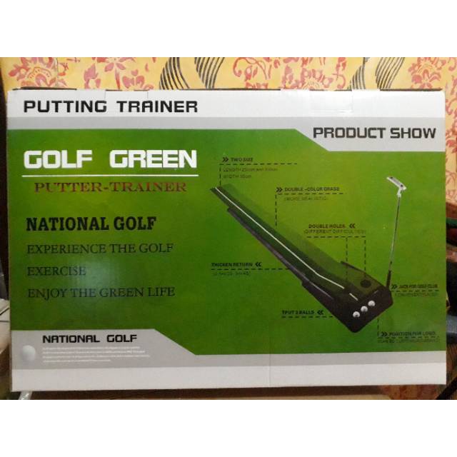 Puttingmat Golf atau Karpet Golf