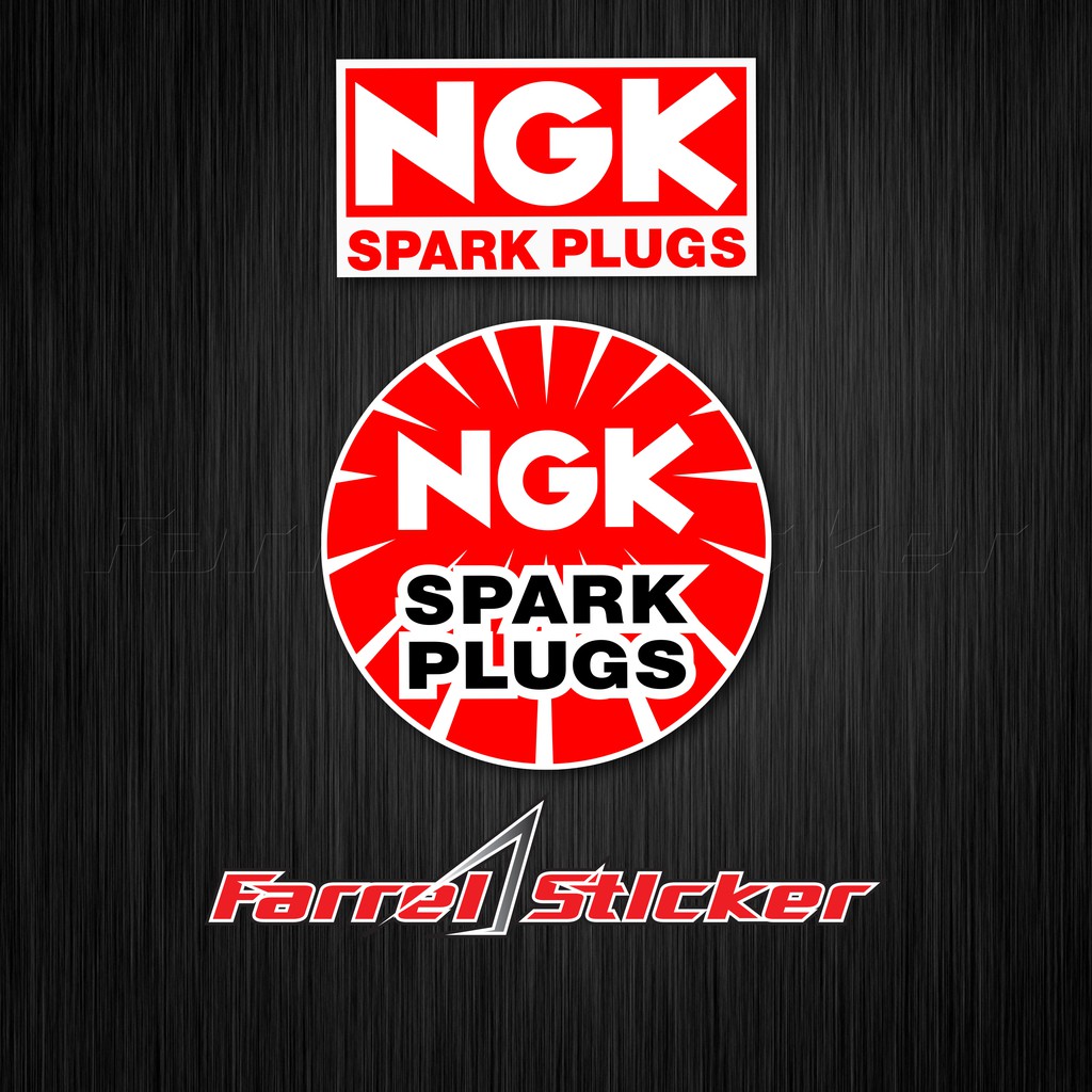 Stiker sticker NGK