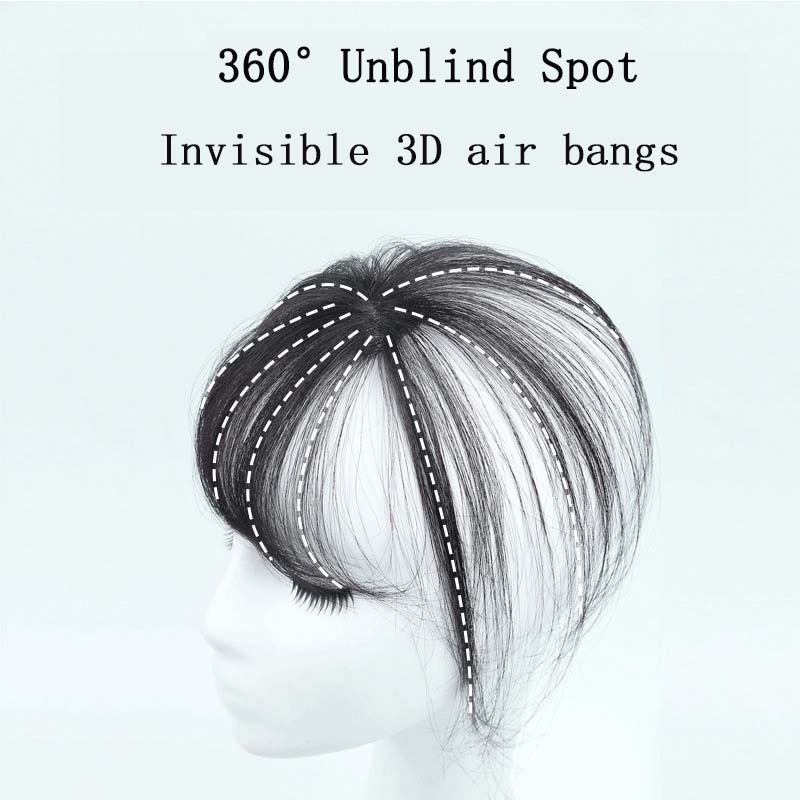 Wig / Rambut Palsu Full Cover 3d Invisible Bahan Sintetis Untuk Wanita