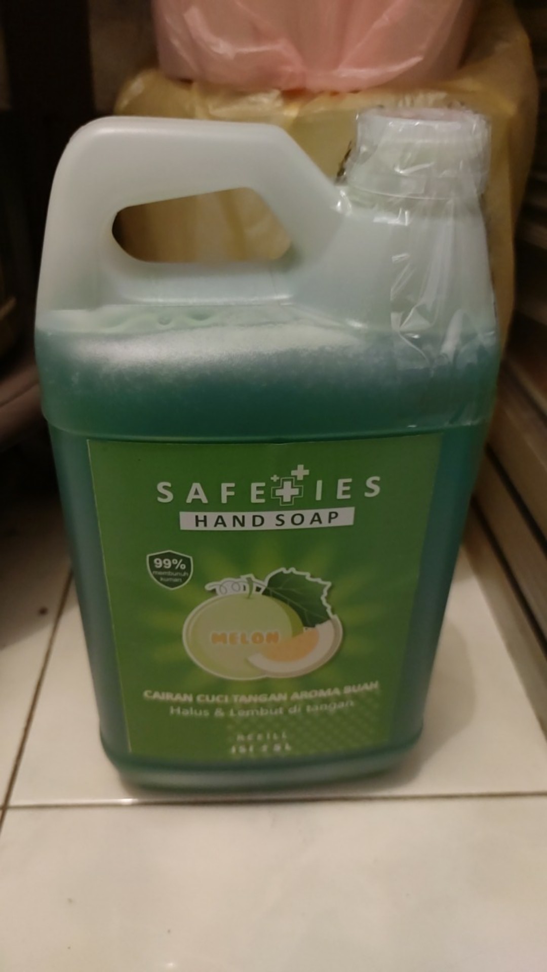 Sabun Cuci Tangan Anti Bakteri Refill 5 Liter Safeties [original]