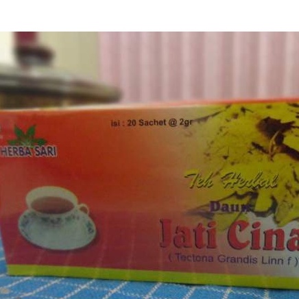 

MURAH TEH CELUP DAUN JATICINA/HERBA SARI 20'sX2 GRAM