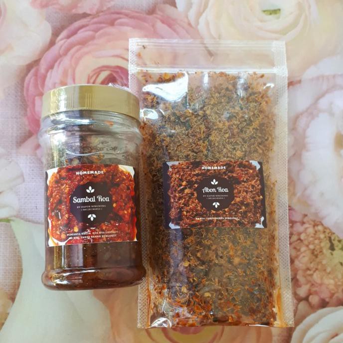 

Paket 2 (Sambal Roa + Abon Roa) - Pedas