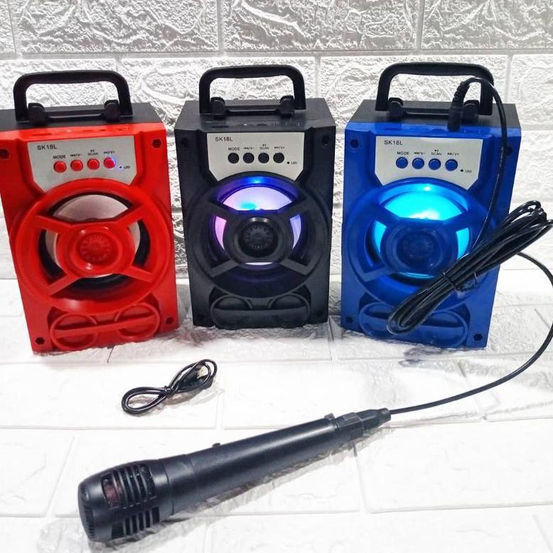 Termurah Speaker Bluetooth SK-62 Music Box BASS support TF Card USB AUX