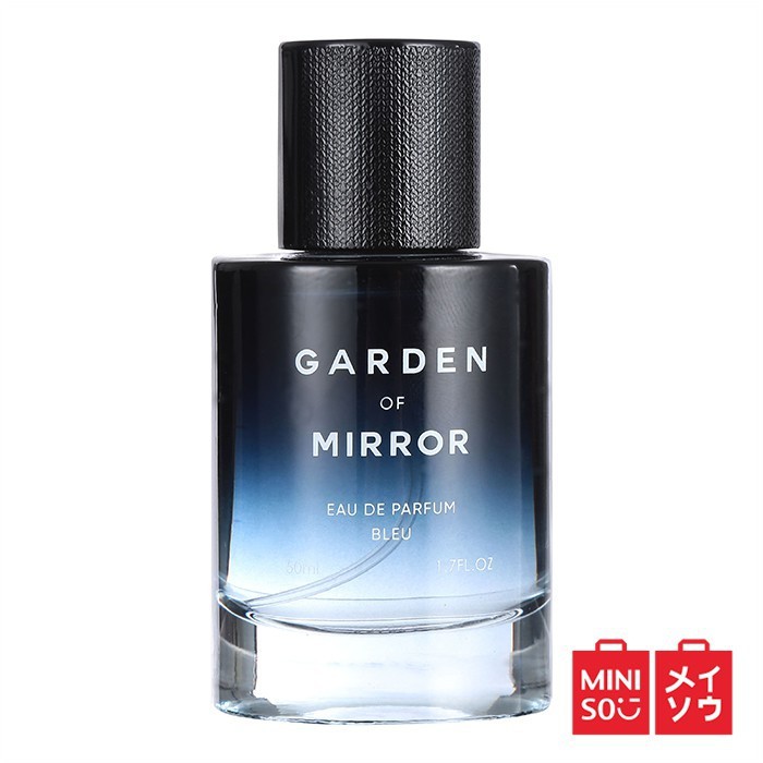 Miniso Parfum Garden of Mirror Eau De Parfum Pria Cowok Noir Bleu