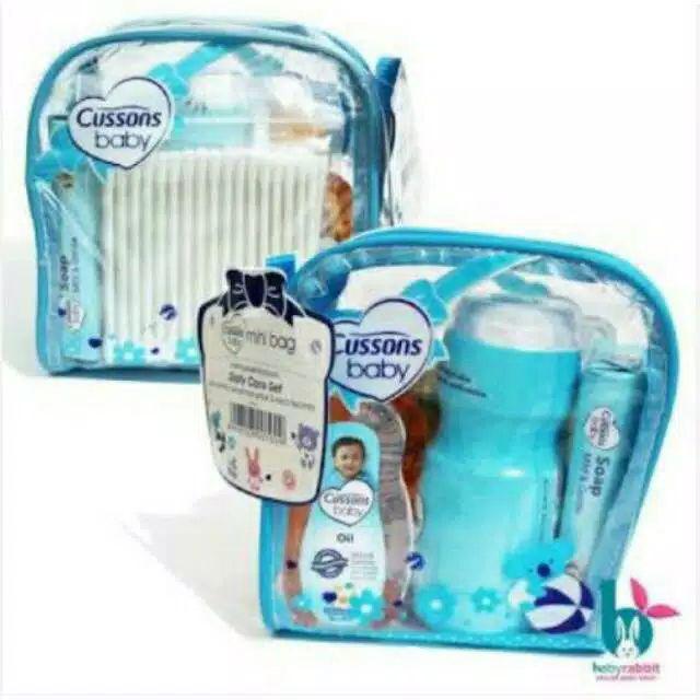 Cussons Baby Mini Bag/Baby gift/Kado lahiran/Kado Bayi-Biru