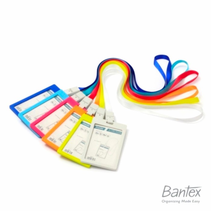 

Bantex ID Card Holder Lanyard 8865